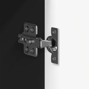 Mobile da Bagno TULUM Nero 37 x 31.5 x 203 cm Legno multistrato 880352