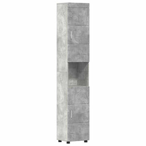 Mobile da Bagno TULUM Grigio cemento 37 x 31.5 x 203 cm 880354