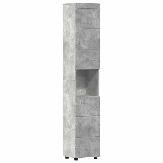 Mobile da Bagno TULUM Grigio cemento 37 x 31.5 x 203 cm 880354