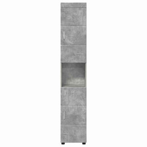 Mobile da Bagno TULUM Grigio cemento 37 x 31.5 x 203 cm 880354