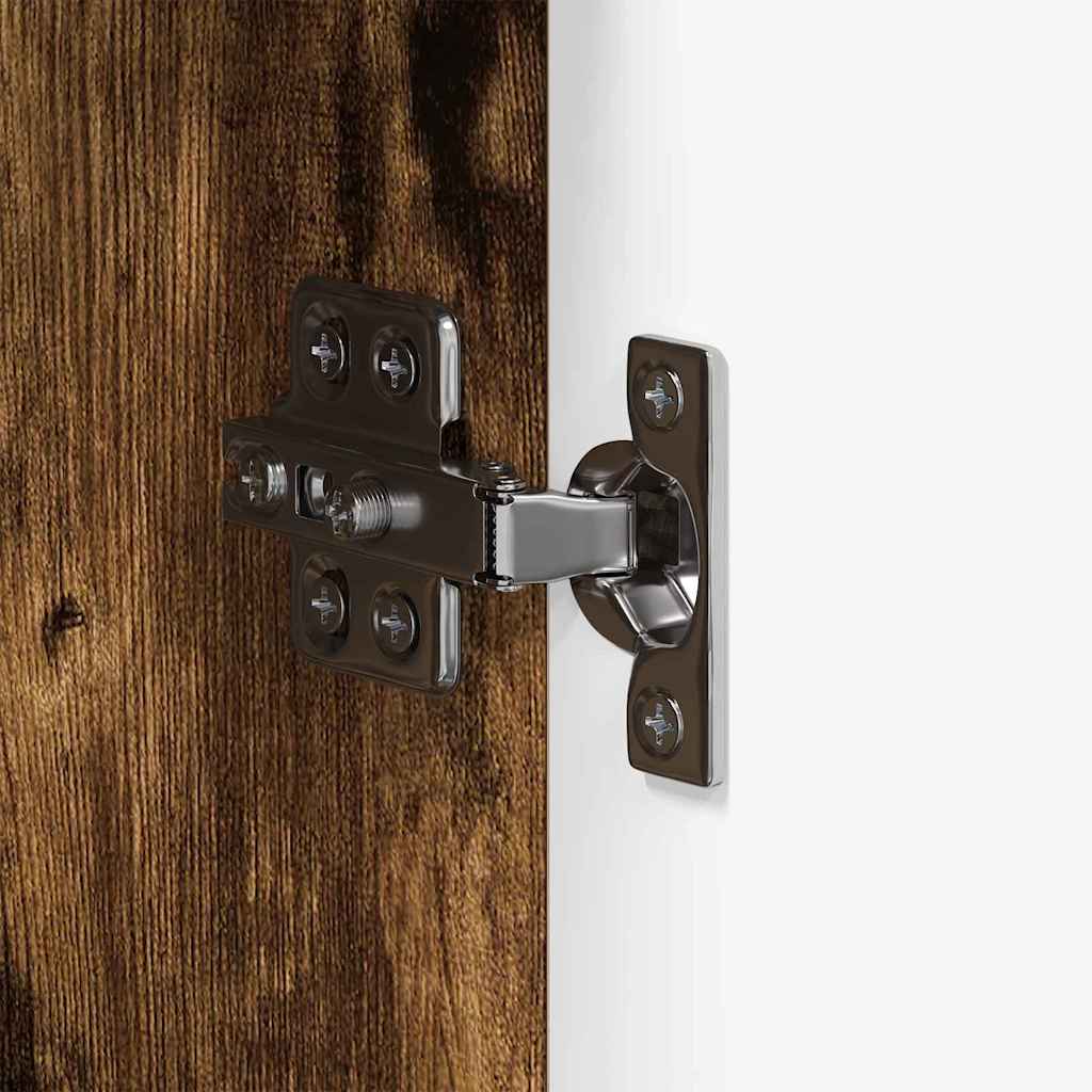 Mobile da Bagno con porta TULUM Rovere fumo 37 x 31.5 x 203 cm 880356