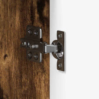 Mobile da Bagno con porta TULUM Rovere fumo 37 x 31.5 x 203 cm 880356