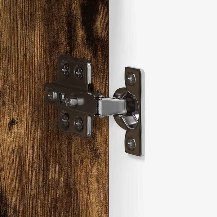 Mobile da Bagno con porta TULUM Rovere fumo 37 x 31.5 x 203 cm 880356