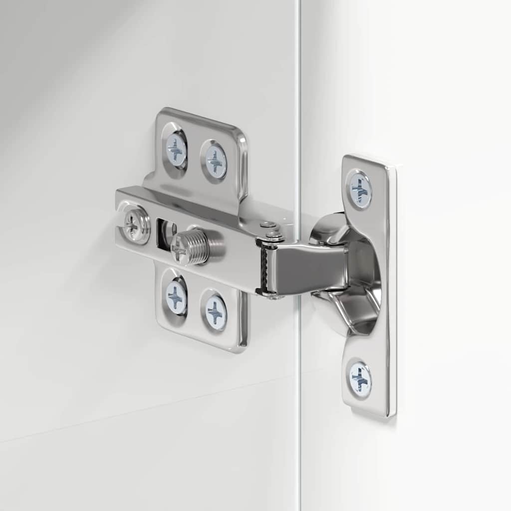 Mobiletto per specchio da bagno con porta TULUM Bianco Lucido 880365