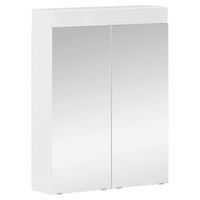 Mobiletto per specchio da bagno con porta TULUM Bianco Lucido 880365
