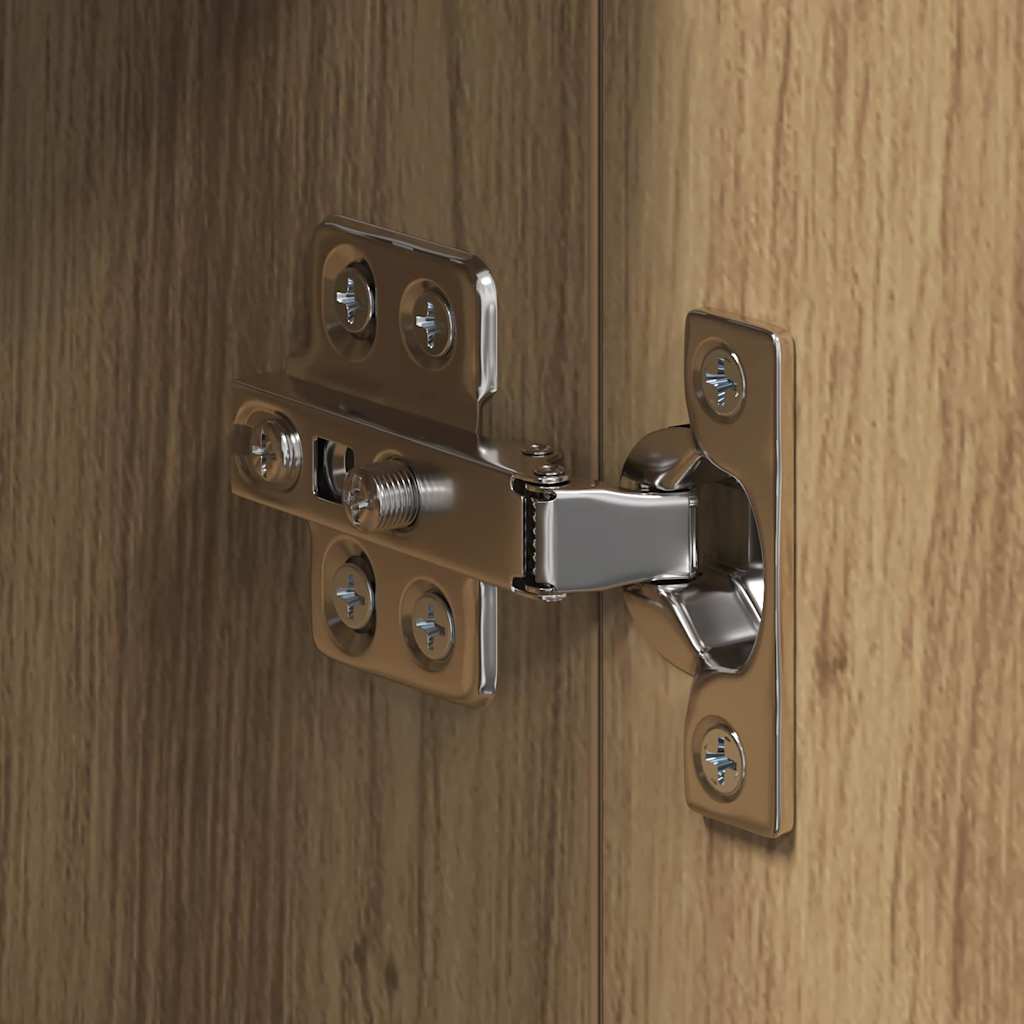 Mobiletto per specchio da bagno TULUM Rovere artigianale 880370