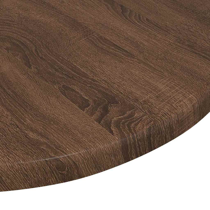 Piano del tavolo Rovere marrone 40 x 40 x 1.5 cm 880388