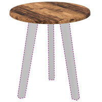 Piano del tavolo Legno vecchio 40 x 40 x 1.5 cm 880389