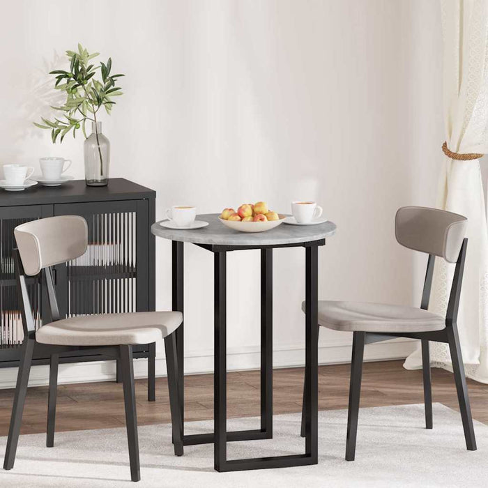 Piano del tavolo Grigio cemento 60 x 60 x 1.5 cm 880404