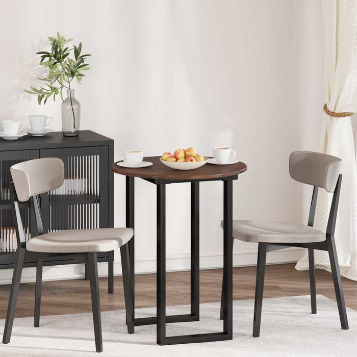 Piano del tavolo Rovere marrone 60 x 60 x 1.5 cm 880408