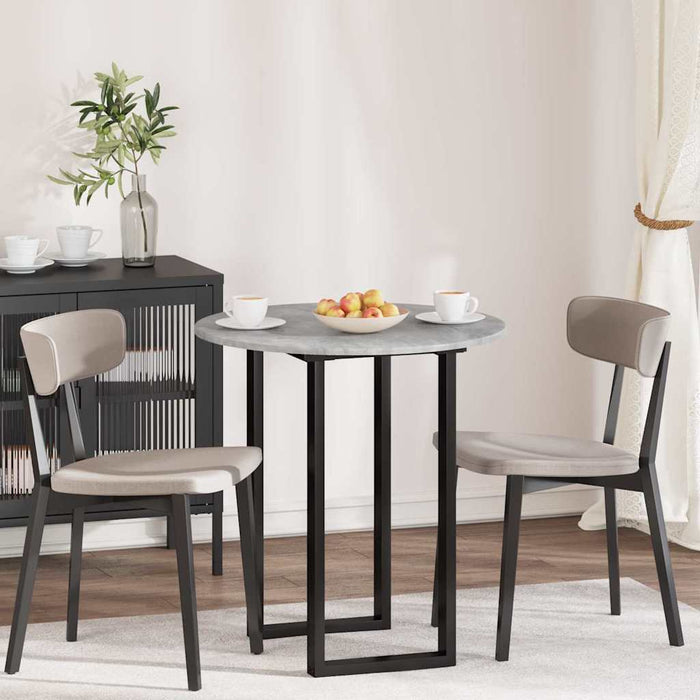 Piano del tavolo Grigio cemento 70 x 70 x 1.5 cm 880414