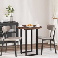 Piano del tavolo Rovere marrone 70 x 70 x 1.5 cm 880418