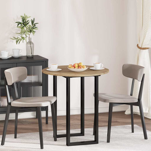 Piano del tavolo rovere artigianale 70 x 70 x 1.5 cm 880420