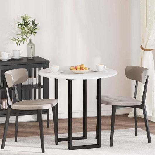 Piano del tavolo Bianco 80 x 80 x 1.5 cm Legno multistrato 880421