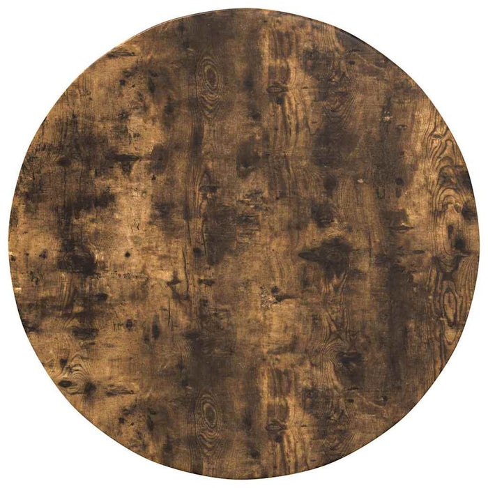 Piano del tavolo Rovere fumo 80 x 80 x 1.5 cm Legno multistrato 880426