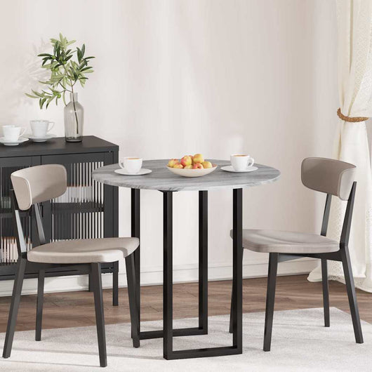 Piano del tavolo Grigio sonoma 80 x 80 x 1.5 cm 880427