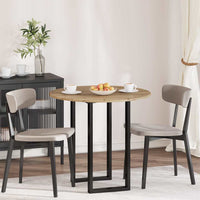 Piano del tavolo rovere artigianale 80 x 80 x 1.5 cm 880430