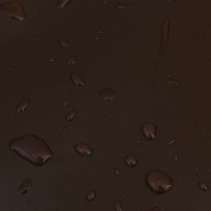 Telo 650g / m² Marrone 4 x 7 m Tela con rivestimento in PVC 42017713