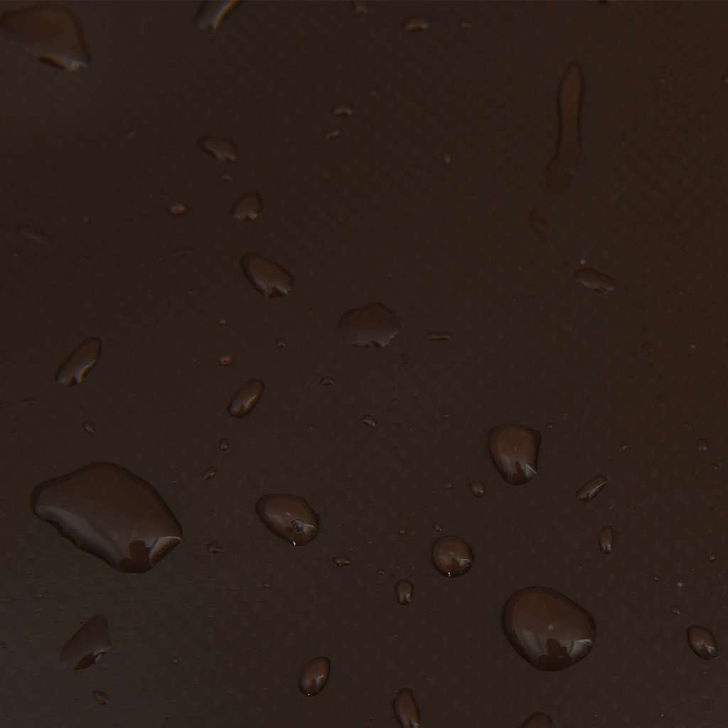 Telo 650g / m² Marrone 1,5 x 2,5 m Tela con rivestimento in PVC 42017724