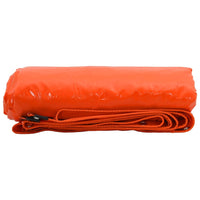 Telo 650g / m² Arancione 1,5 x 6 m Tela con rivestimento in PVC 42017787