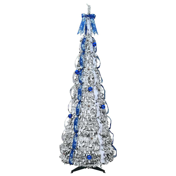 Albero di Natale artificiale con 150 LED Verde 180 cm PVC 42018636