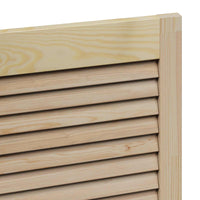 Porta per Armadio con porta 4 pcs Naturale 140.5 x 2 x 59.5 cm 3394494