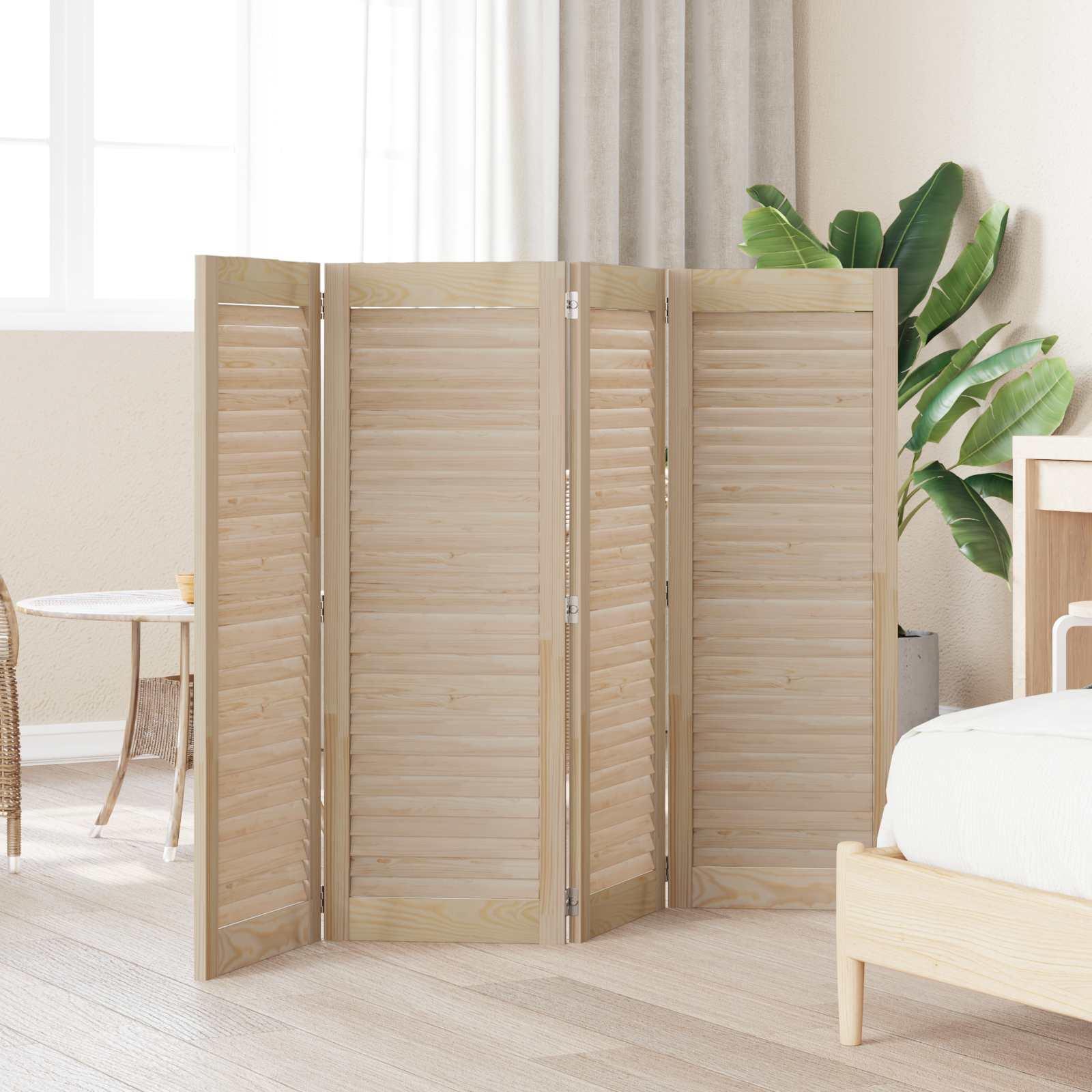 Porta per Armadio con porta 4 pcs Naturale 140.5 x 2 x 59.5 cm 3394494