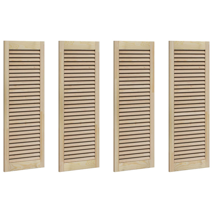 Porta per Armadio con porta 4 pcs Naturale 140.5 x 2 x 59.5 cm 3394494