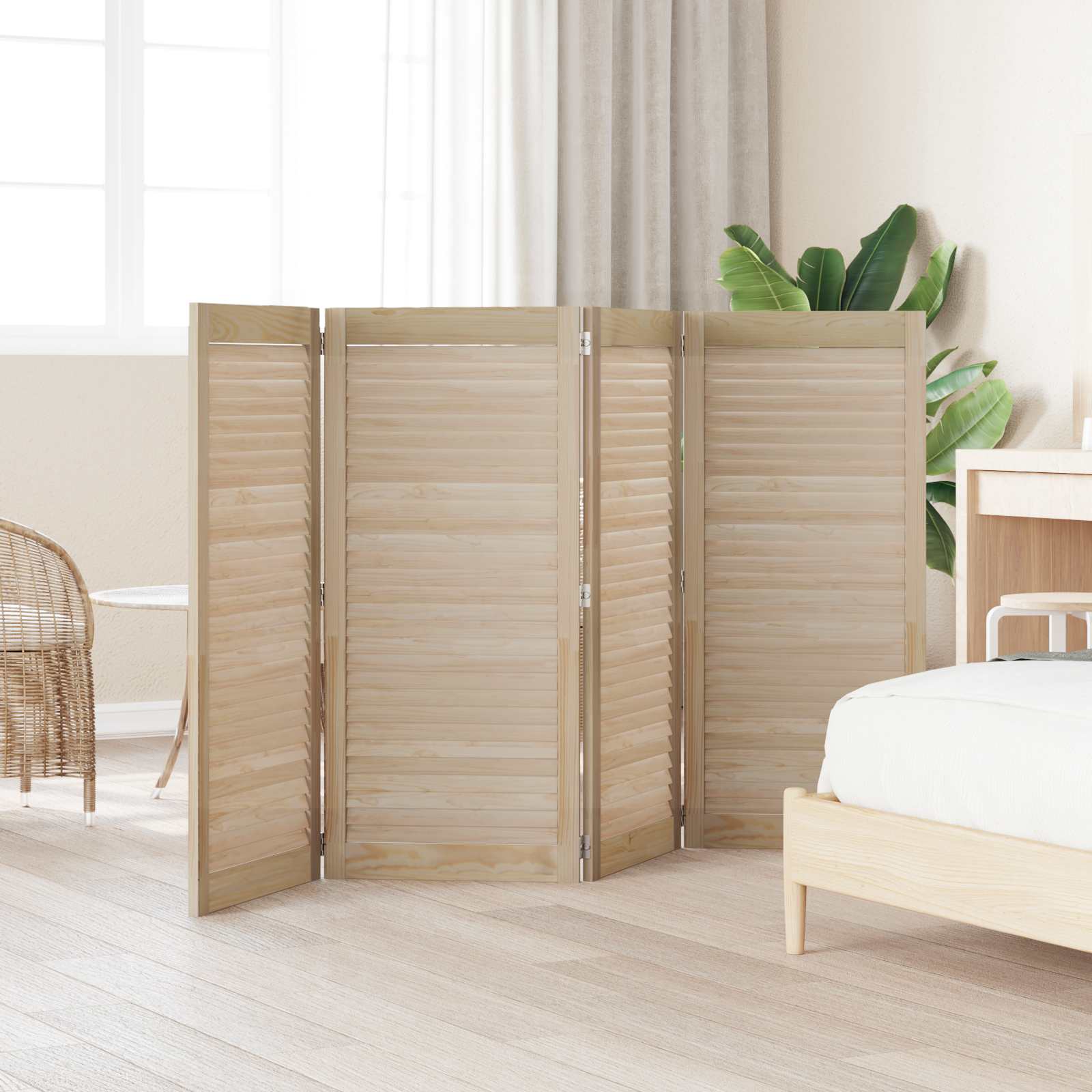 Porta per Armadio con porta 4 pcs Naturale 140.5 x 2 x 59.5 cm 3394495
