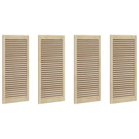 Porta per Armadio con porta 4 pcs Naturale 140.5 x 2 x 59.5 cm 3394495