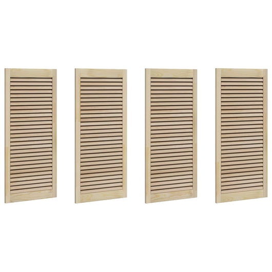 Porta per Armadio con porta 4 pcs Naturale 140.5 x 2 x 59.5 cm 3394495