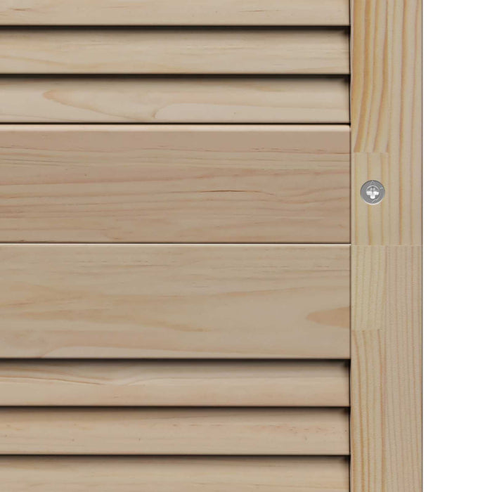 Porta per Armadio con porta 4 pcs Naturale 140.5 x 2 x 59.5 cm 3394497