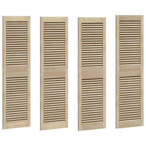 Porta per Armadio con porta 4 pcs Naturale 140.5 x 2 x 59.5 cm 3394497