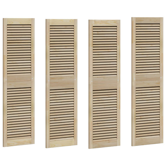Porta per Armadio con porta 4 pcs Naturale 140.5 x 2 x 59.5 cm 3394497