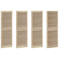 Porta per Armadio con porta 4 pcs Naturale 140.5 x 2 x 59.5 cm 3394498