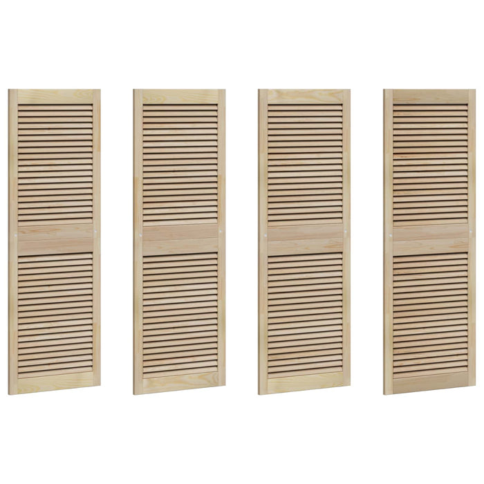 Porta per Armadio con porta 4 pcs Naturale 140.5 x 2 x 59.5 cm 3394498