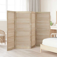 vidaXL Porte per Armadi con porta 4 pcs Marrone 140.5 x 59.5 x 2.1 cm