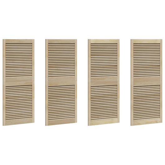 Porta per Armadio con porta 4 pcs Naturale 140.5 x 2 x 59.5 cm 3394499