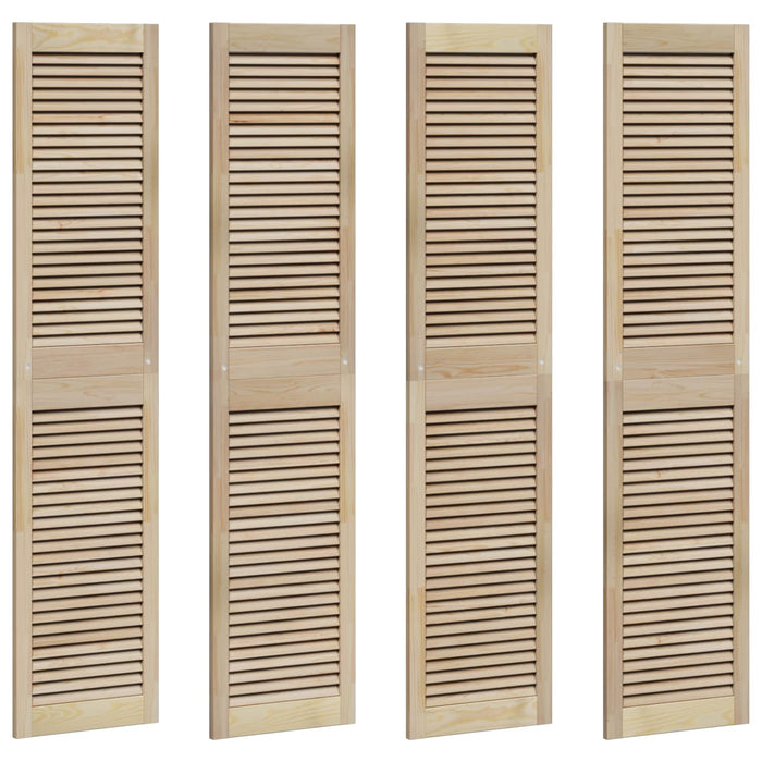 Porta per Armadio con porta 4 pcs Naturale 140.5 x 2 x 59.5 cm 3394500
