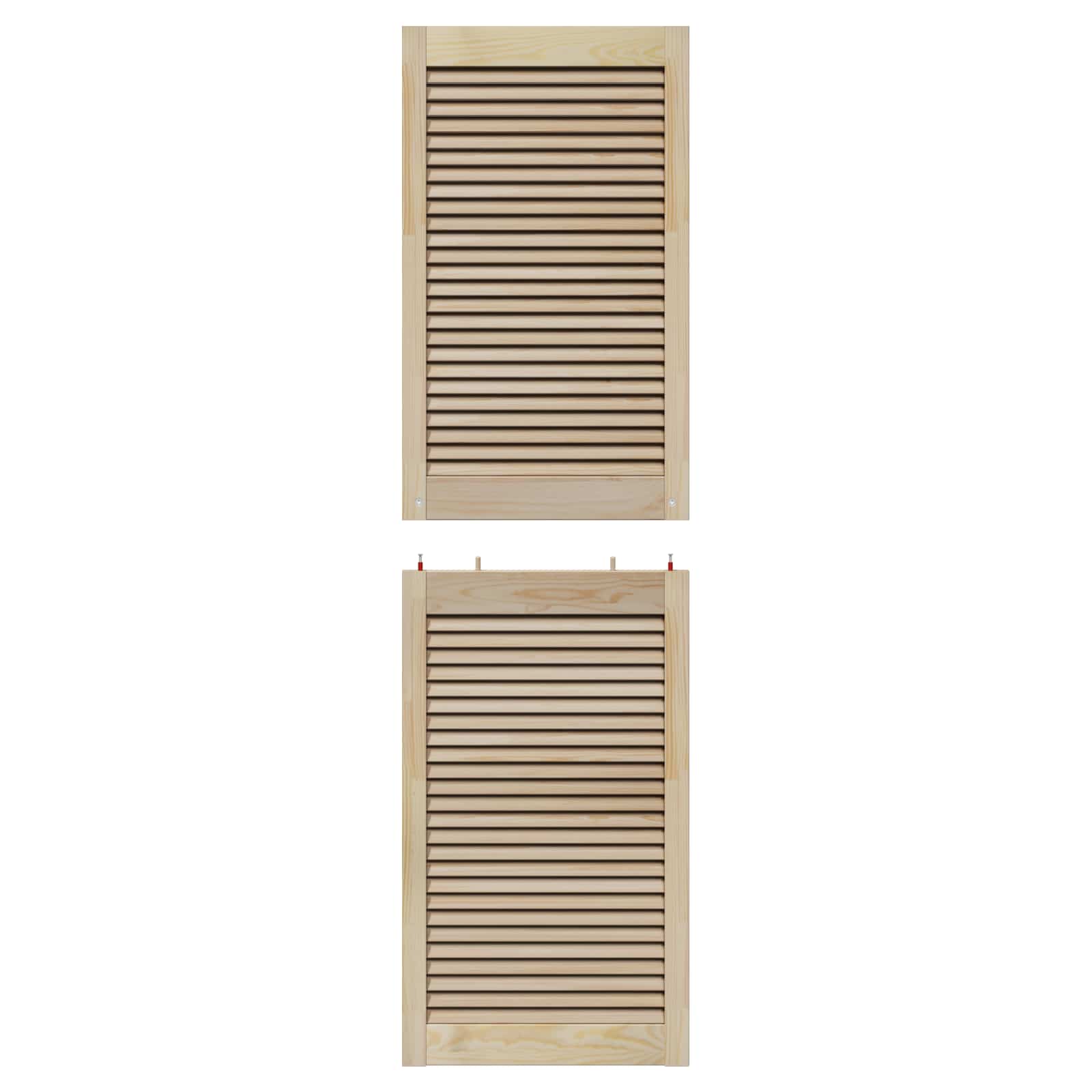 Porta per Armadio con porta 4 pcs Naturale 140.5 x 2 x 59.5 cm 3394501