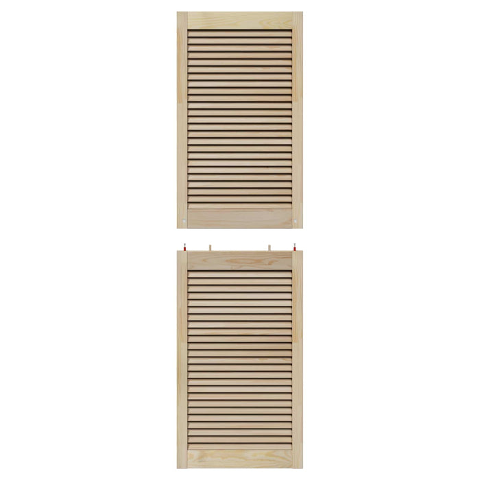 Porta per Armadio con porta 4 pcs Naturale 140.5 x 2 x 59.5 cm 3394501