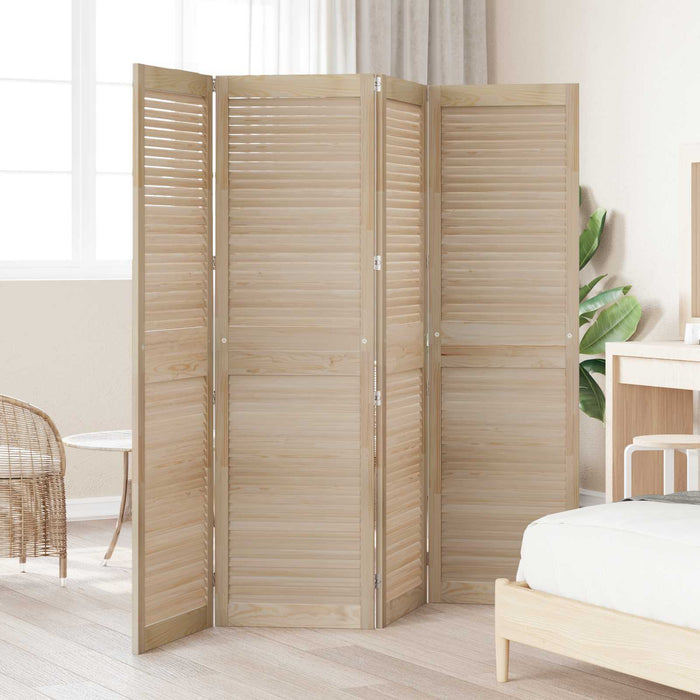 Porta per Armadio con porta 4 pcs Naturale 140.5 x 2 x 59.5 cm 3394501