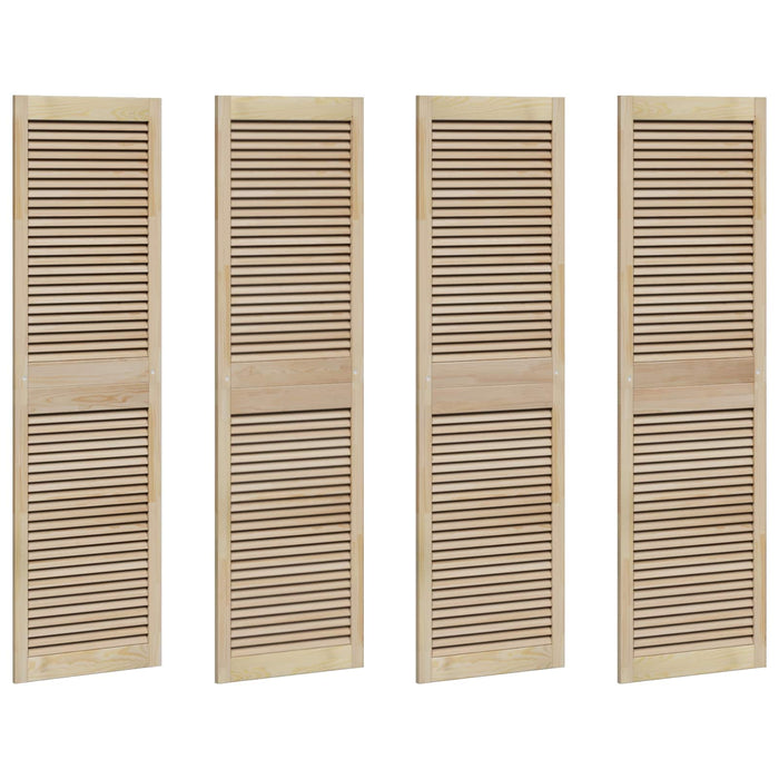 Porta per Armadio con porta 4 pcs Naturale 140.5 x 2 x 59.5 cm 3394501