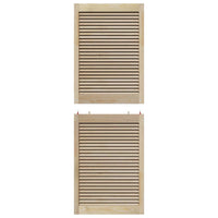 Porta per Armadio con porta 4 pcs Naturale 140.5 x 2 x 59.5 cm 3394502