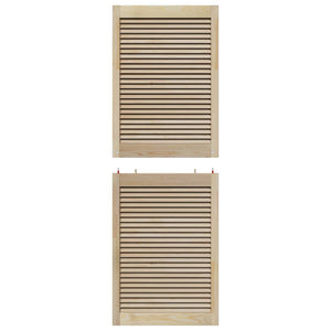 Porta per Armadio con porta 4 pcs Naturale 140.5 x 2 x 59.5 cm 3394502