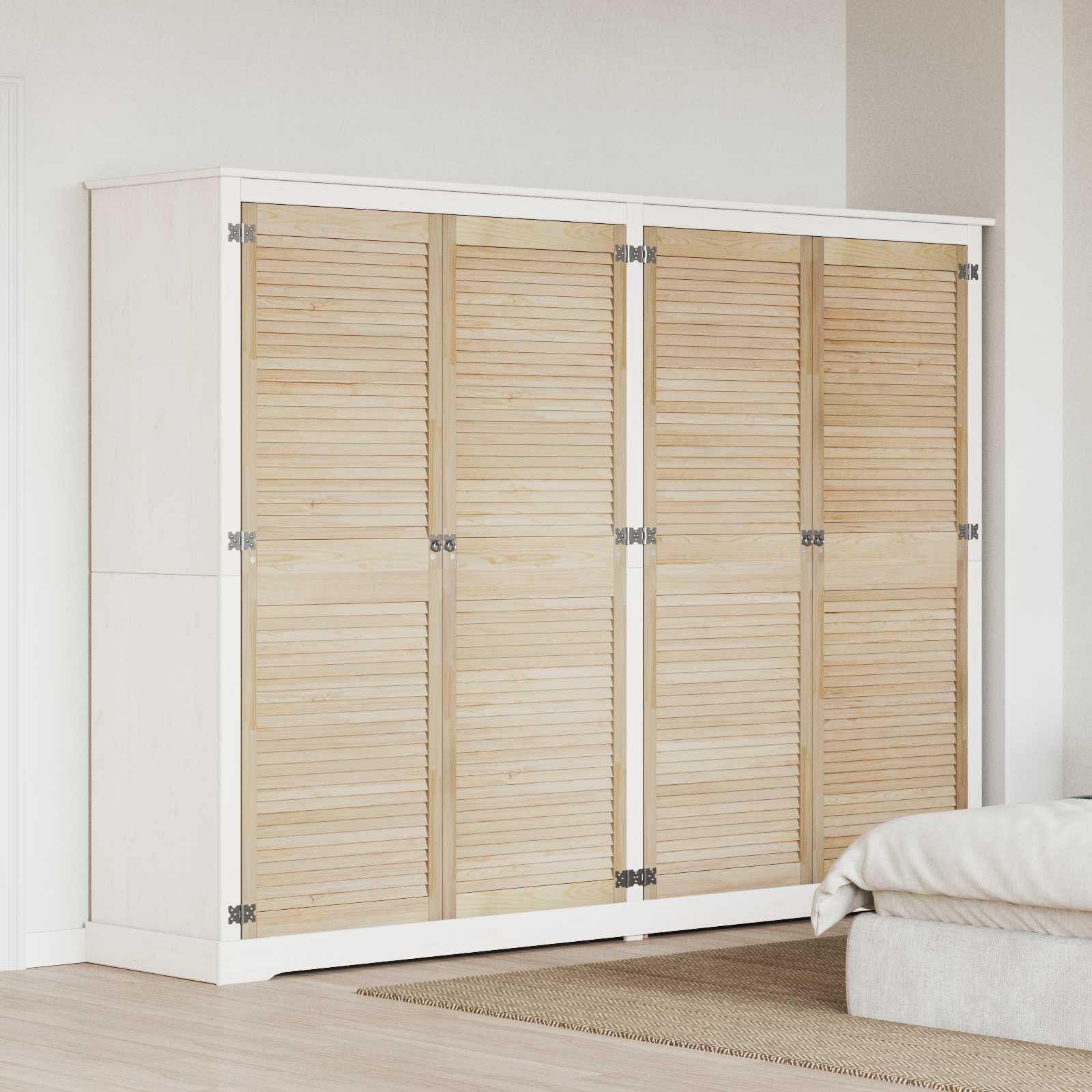 Porta per Armadio con porta 4 pcs Naturale 140.5 x 2 x 59.5 cm 3394502