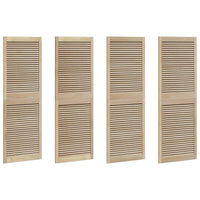 Porta per Armadio con porta 4 pcs Naturale 140.5 x 2 x 59.5 cm 3394502