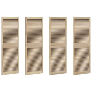 Porta per Armadio con porta 4 pcs Naturale 140.5 x 2 x 59.5 cm 3394502