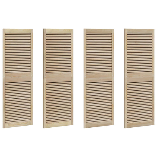 Porta per Armadio con porta 4 pcs Naturale 140.5 x 2 x 59.5 cm 3394502