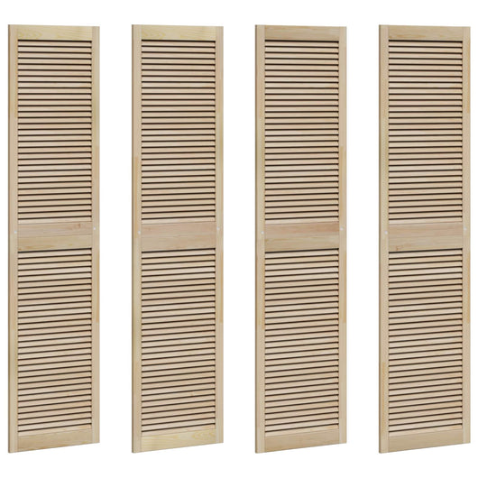 Porta per Armadio con porta 4 pcs Naturale 140.5 x 2 x 59.5 cm 3394504
